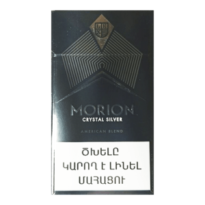 Morion Crystal Silver Superslims