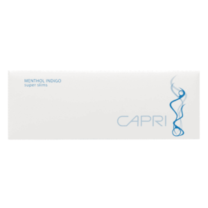 Capri Menthol Indigo 100s Block